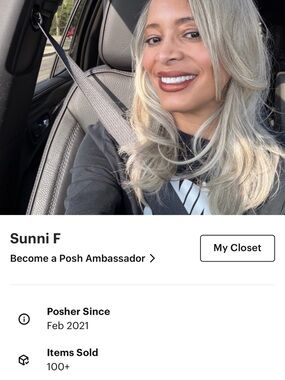 ✨ Not for sale – Meet your Posher ✨